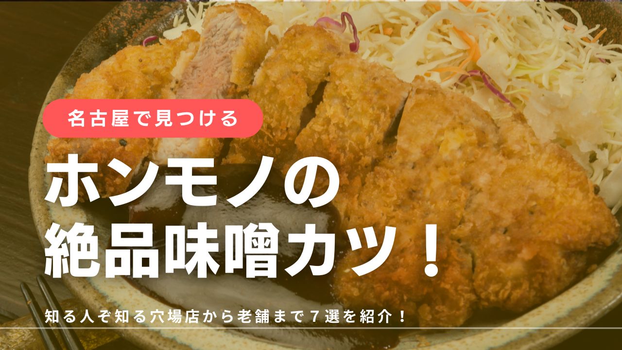 名古屋で見つける本物の味噌カツ！知る人ぞ知る穴場店から老舗まで7選