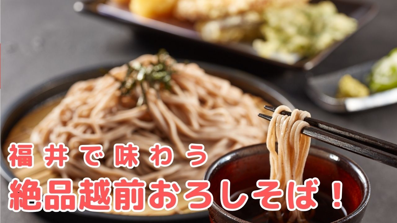 福井で味わう絶品越前おろしそば！地元愛される名店8選でツウな蕎麦体験を